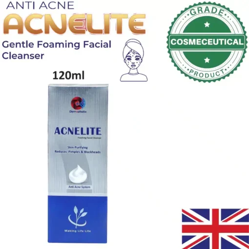 ACNELITE FOAMING FACIAL CLEANSER REDUCES PIMPLES AND BLACKHEADS - Image 2