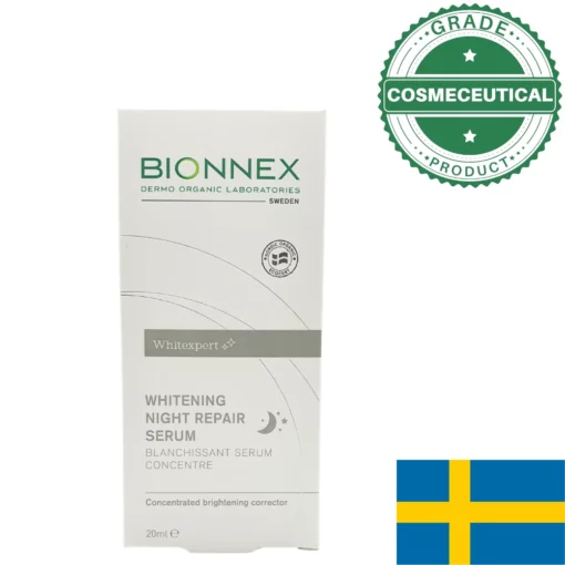 BIONNEX WHITENING NIGHT REPAIR SERUM 20ml - Image 2