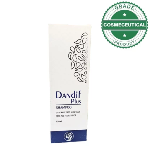DANDIF PLUS SHAMPOO DANDRUFF FREE SHINY HAIR 120ml - Image 3