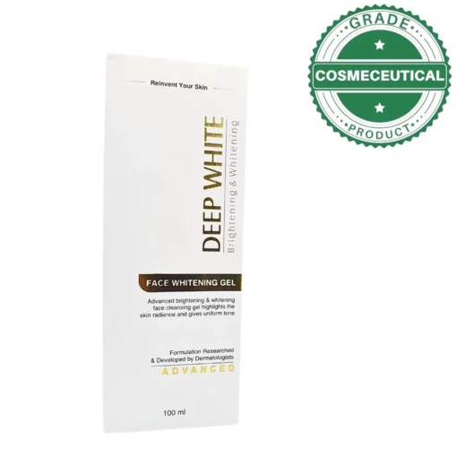 White Face Cream for Radiant Skin - Deep White Gel 100ml - Image 2