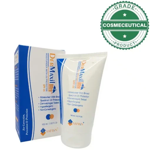 DERMAXIL ULTRA MOISTURISER WITH UV PROTECTOR (SPF-35) 100ml - Image 2