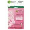 GARNIER SKIN ACTIVE HYDRA BOMB SAKURA TISSUE FACE MASK,HYDRATING AND GLOW BOOSTING 28g