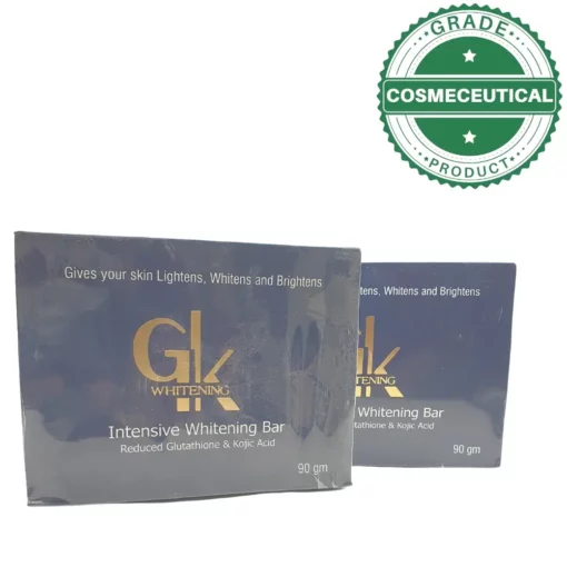Skin White Whitening Soap - GK Whitening Bar with Kojic Acid - Image 2