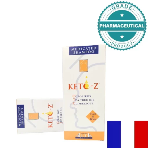 KETO-Z HAIR AND BODY MEDICATED SHAMPOO 200ml - Image 3