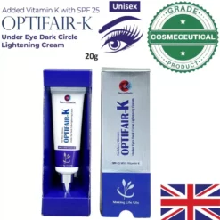 OPTIFAIR-K UNDER EYES DARK CIRCLE LIGHTENING CREAM FOR MEN WOMEN 20g