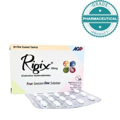 RIGIX TABLETS (CERTIRIZINE HYDROCHLORIDE) 10mg PACK OF 30 FILM COATED TABLETS