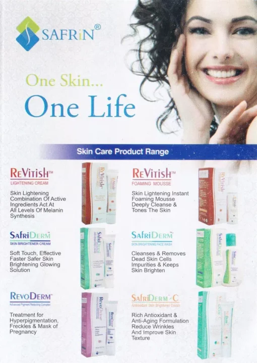 Safriderm Cream: Advanced Antioxidant Skin Brightening Solution 30ml - Image 3