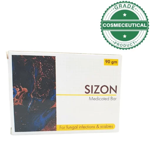 Sizon Bar (Sulphur + Zinc) - Acne-Prone & Oily Skin Treatment | 90gm | stg-httpsdermapk-staging.kinsta.cloud - Image 4