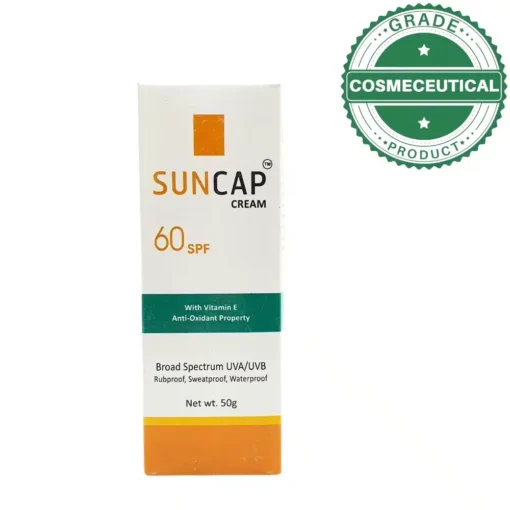 SUNCAP SPF 60 Sun Block with Vitamin E - Broad Spectrum Protection - Image 2