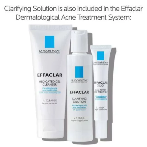 EFFACLAR CLARIFYING SOLUTION BY LA ROCHE-POSAY 200ml - Image 2