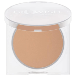 HUDA BEAUTY GLOWISH LUMINOUS PRESSED POWDER IN SHADE 04 LIGHT MEDIUM 10g