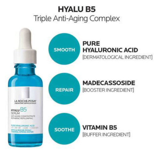 LA ROCHE POSAY HYALURONIC ACID B5 SERUM 30ml - Image 2