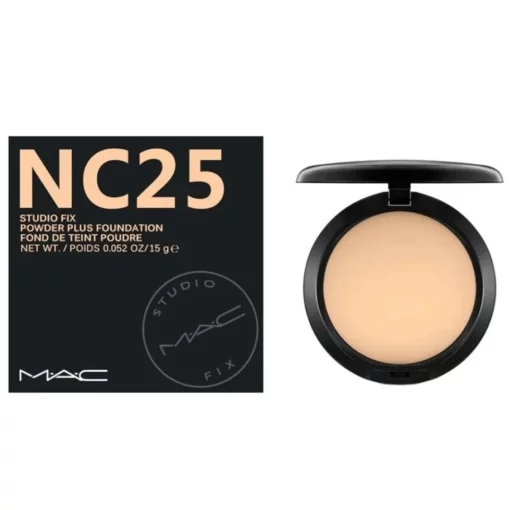 MAC STUDIO FIX POWDER PLUS FOUNDATION IN SHADE NC25 - 15g