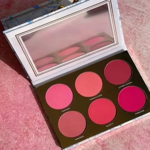 JACLYN COSMETICS ROUGE AFFAIR BLUSH PALATTE: LOVE ROSY GLOW