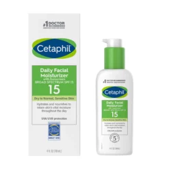 CETAPHIL DAILY FACIAL MOISTURIZER SPF 15 FOR DRY TO NORMAL SENSITIVE SKIN 118ML