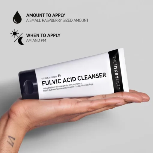 THE INKEY LIST DULL SKIN FULVIC ACID BRIGHTENING CLEANSER 150ml - Image 2