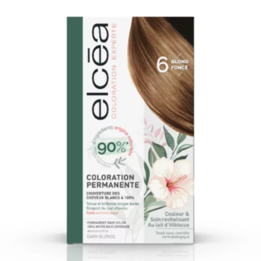 ELCEA DARK BLOND PERMANENT HAIR DYE 6