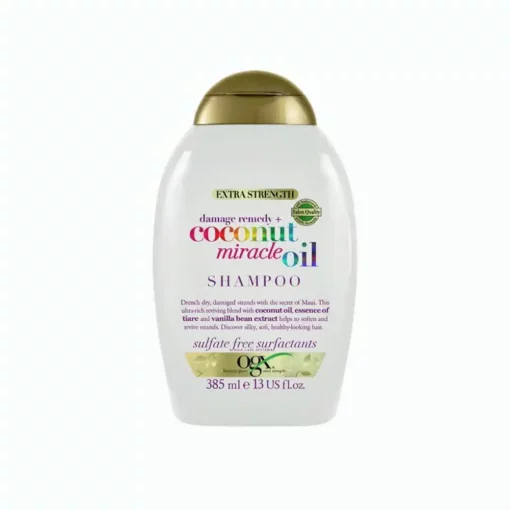 OGX EXTRA STRENGTH COCONUT MIRACLE OIL SHAMPOO 385ml