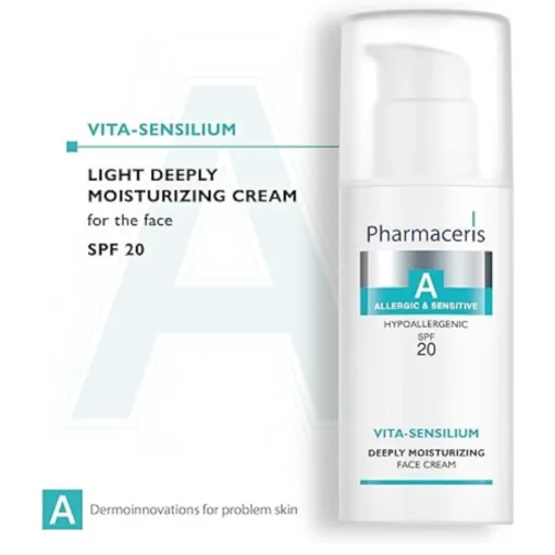 Revitalize Your Skin with PHARMACERIS A Vita-Sensilium Nourishing Cream (50ml) | For Sensitive Skin | stg-httpsdermapk-staging.kinsta.cloud - Image 3