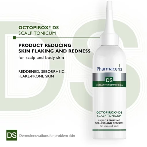 PHARMACERIS DS OCTOPIROX DS Scalp Tonic (100ml) - Imported from Poland - Image 3