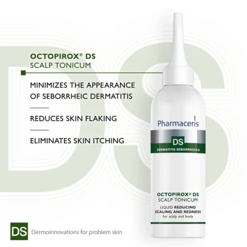 PHARMACERIS DS OCTOPIROX DS Scalp Tonic (100ml) - Imported from Poland - Image 5