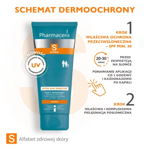 PHARMACERIS SPF 50+SOOTHING REGENRATING AFTER TANNING BALM