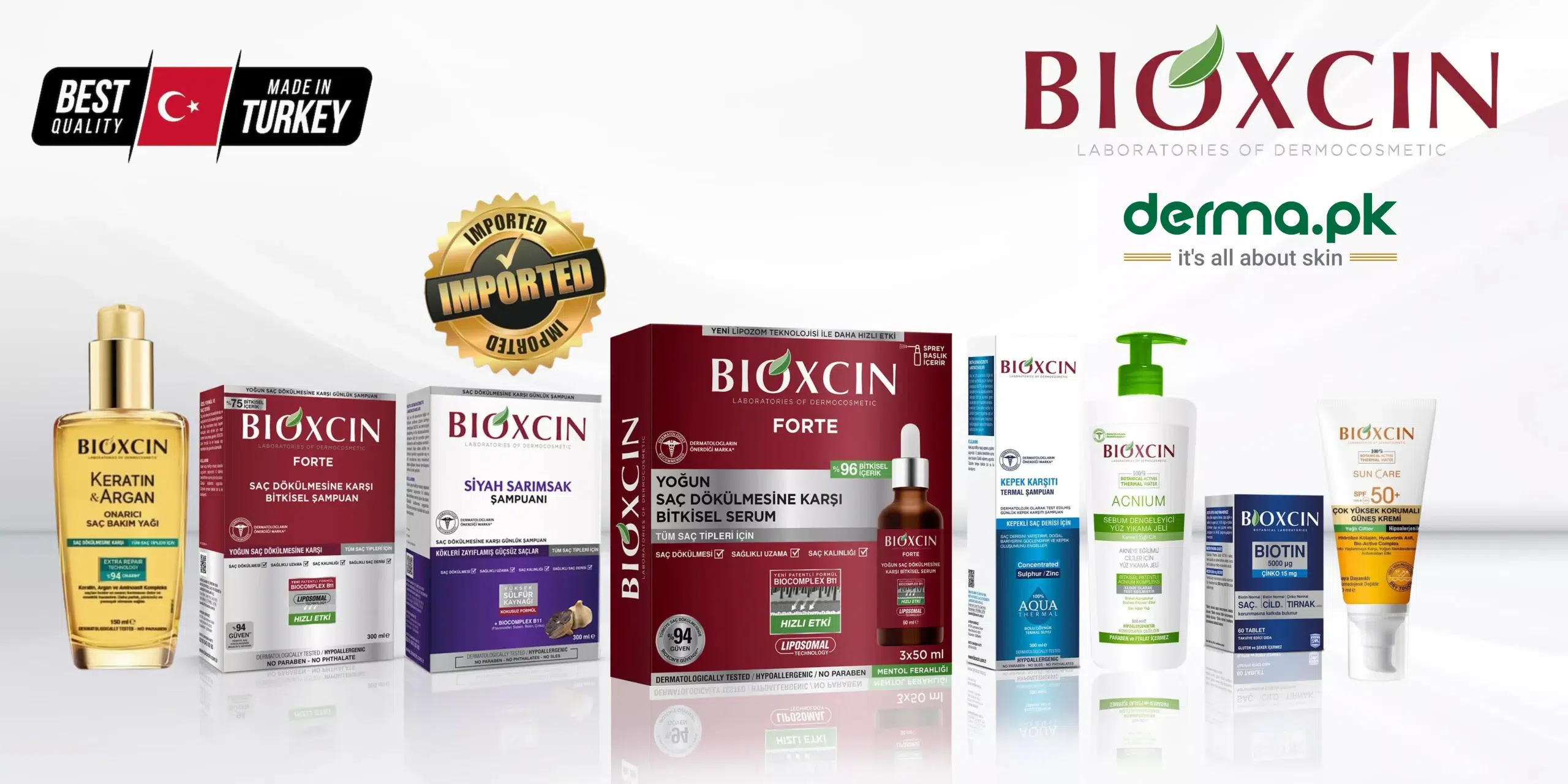 bioxcin laboratories of dermocosmetic