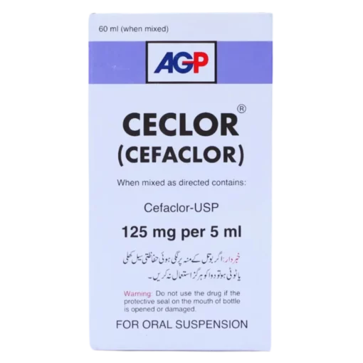 Ceclor 60Ml Suspension 125Mg/5Ml