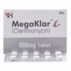 Megaklar Tablets 500Mg (1 Box = 1 Strip)(1 Strip = 10 Tablets)
