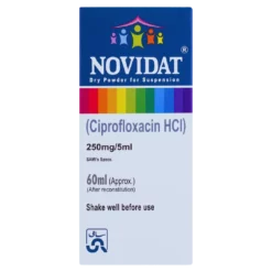 Novidat 60Ml Suspension 250Mg/5Ml