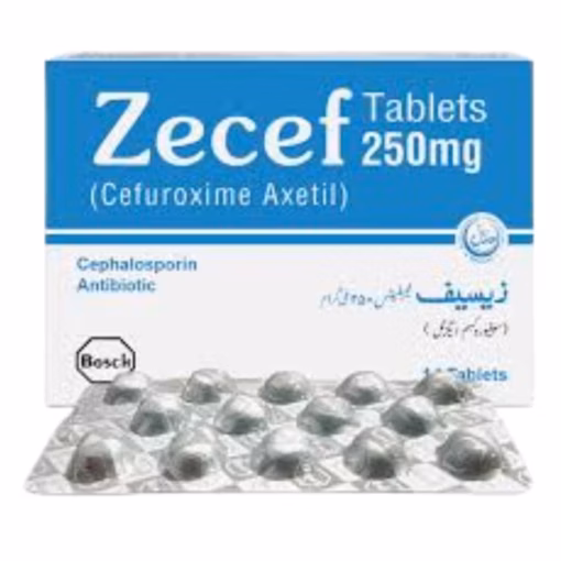 Zecef 250 Mg 14 Tablets