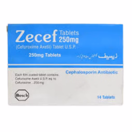 Zecef 250 Mg 14 Tablets