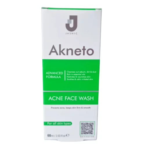Jasnic akneto acne face wash