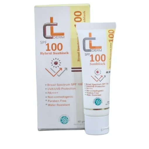 CL Derm SPF 100 Hybrid Sunblock – Ultimate UV Protection | 40g